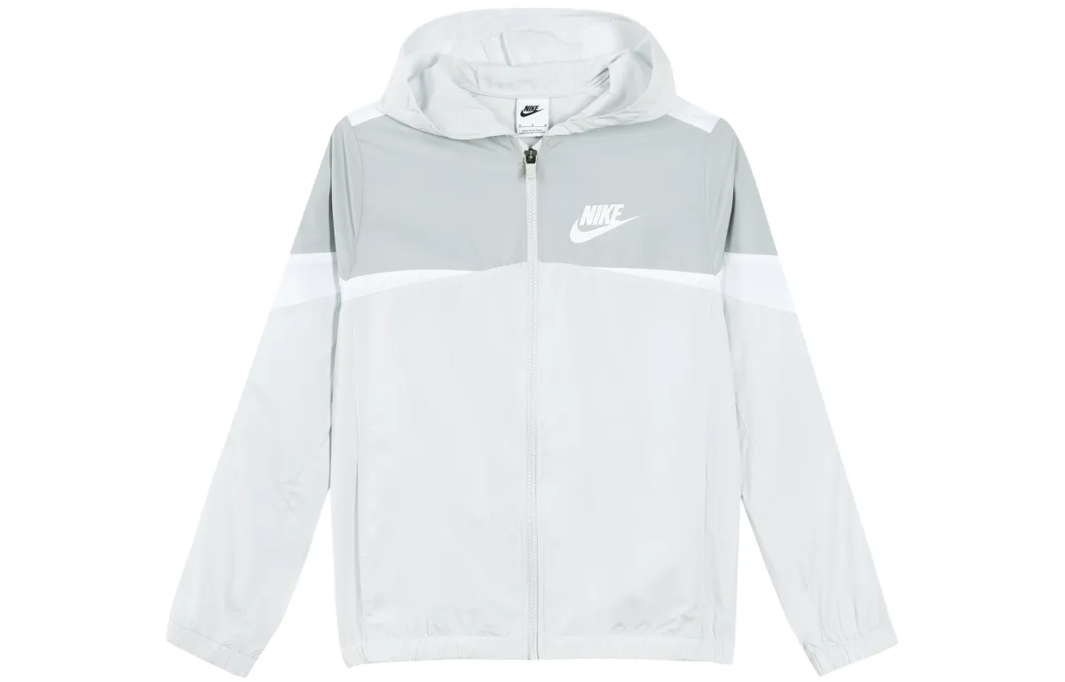 Nike Jackets Unisex Gray Hooded Moderate Other