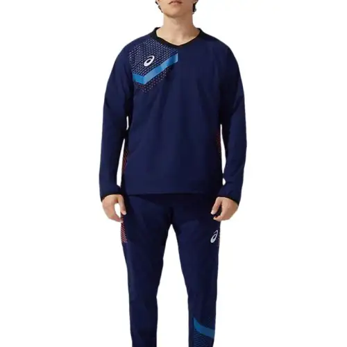 ASICS T Shirts Men's Blue Other