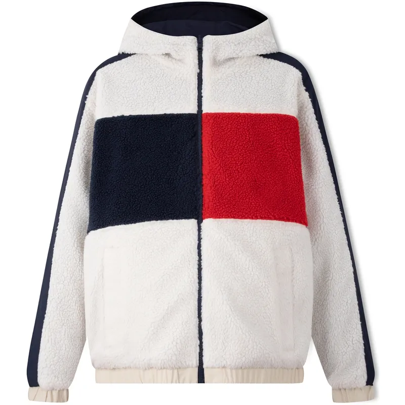 Tommy Hilfiger Jacket Men's Red White Blue Multicolor