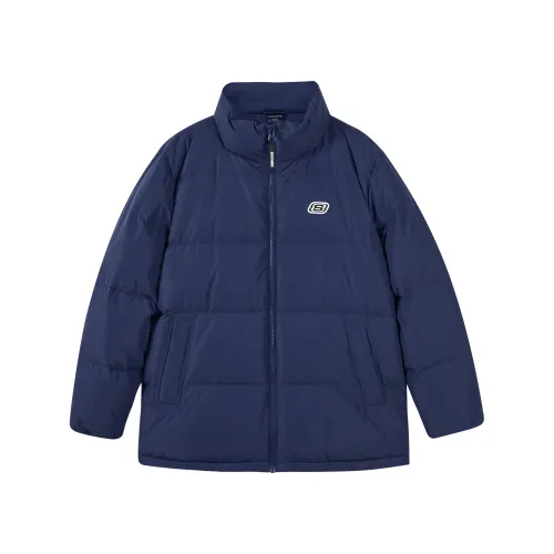 Skechers Down Jacket Unisex Medieval Blue