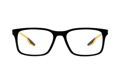 square-frame glasses