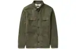 Loro Piana Jackets Men's Dark Green Lapel Moderate Other