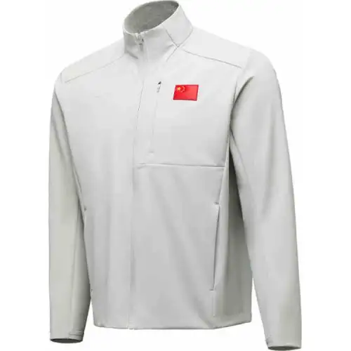 Anta Sports Life Collection Solid Color Zipper Stand Collar Comfortable And Breathable Versatile Casual Fleece Lined
