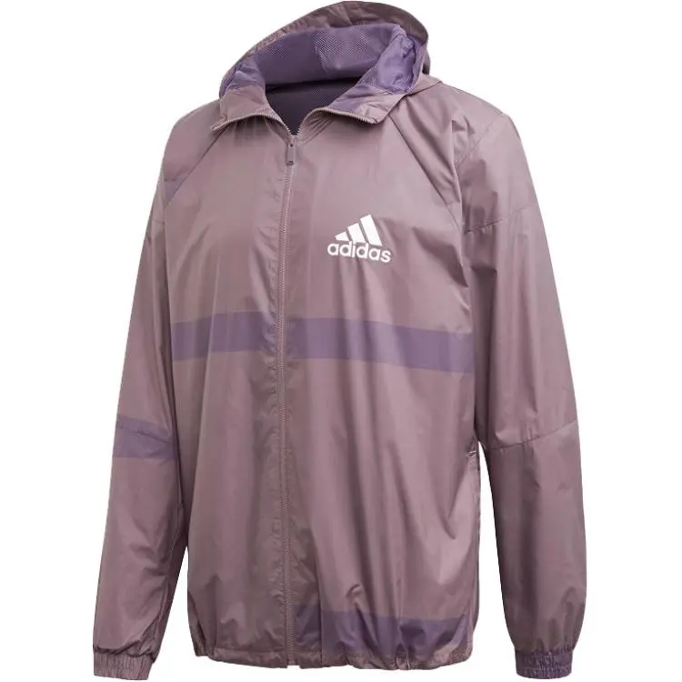 Adidas Jackets Men's Purple Hooded Moderate Other