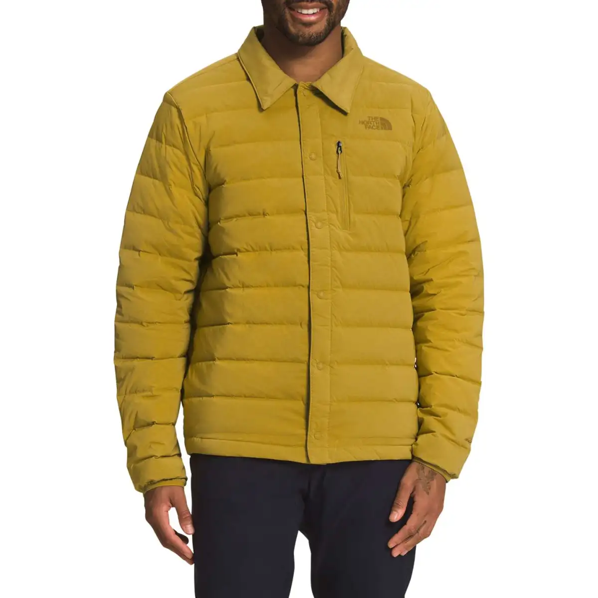 THE NORTH FACE M BLVW STRCH DWN SKT Jacket Men's Yellow