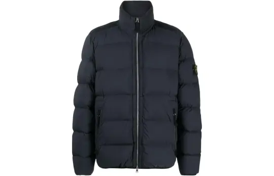 STONE ISLAND Down Jacket Unisex Blue
