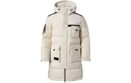 Li Ning Down Jacket Men's Pearl White