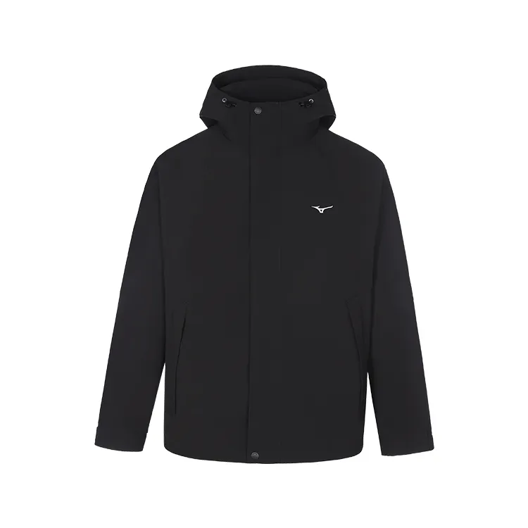 Mizuno ESSENTIAL Waterproof, Windproof, Abrasion Resistant, Thermal, Anti Static Windbreaker Jacket Unisex