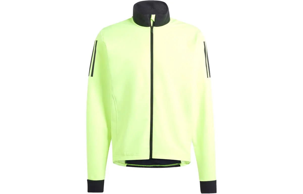 Adidas Cycling Jackets Men's Lime Green Stand Collar Moderate Other