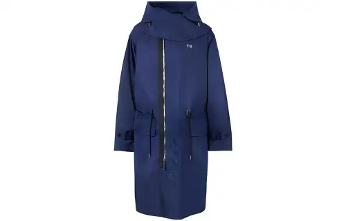 Burberry Coats Men's Purple Hooded Moderate