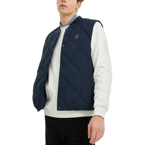 Skechers Elegant Diamond Collection Vest Men's Navy Blue