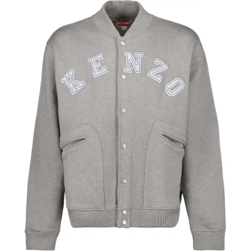 KENZO Academy Button Up Bomber Jacket