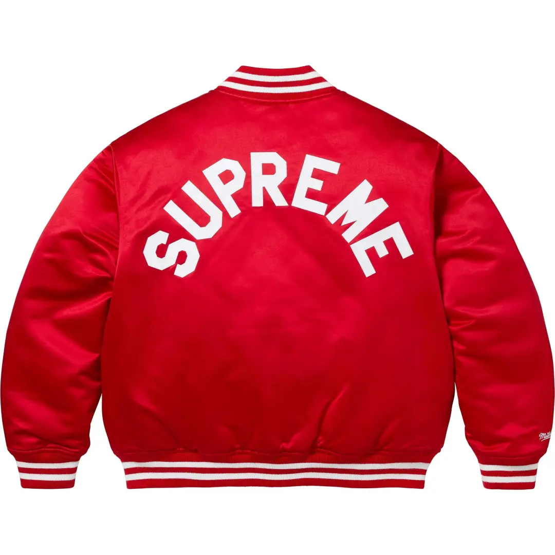 Supreme X Mitchell & Ness Varsity Jacket