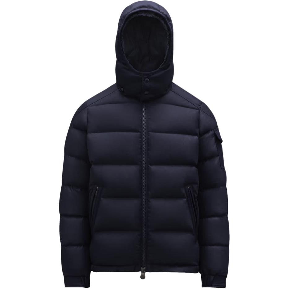Пуховик Moncler Montgenevre (темно-синий)
