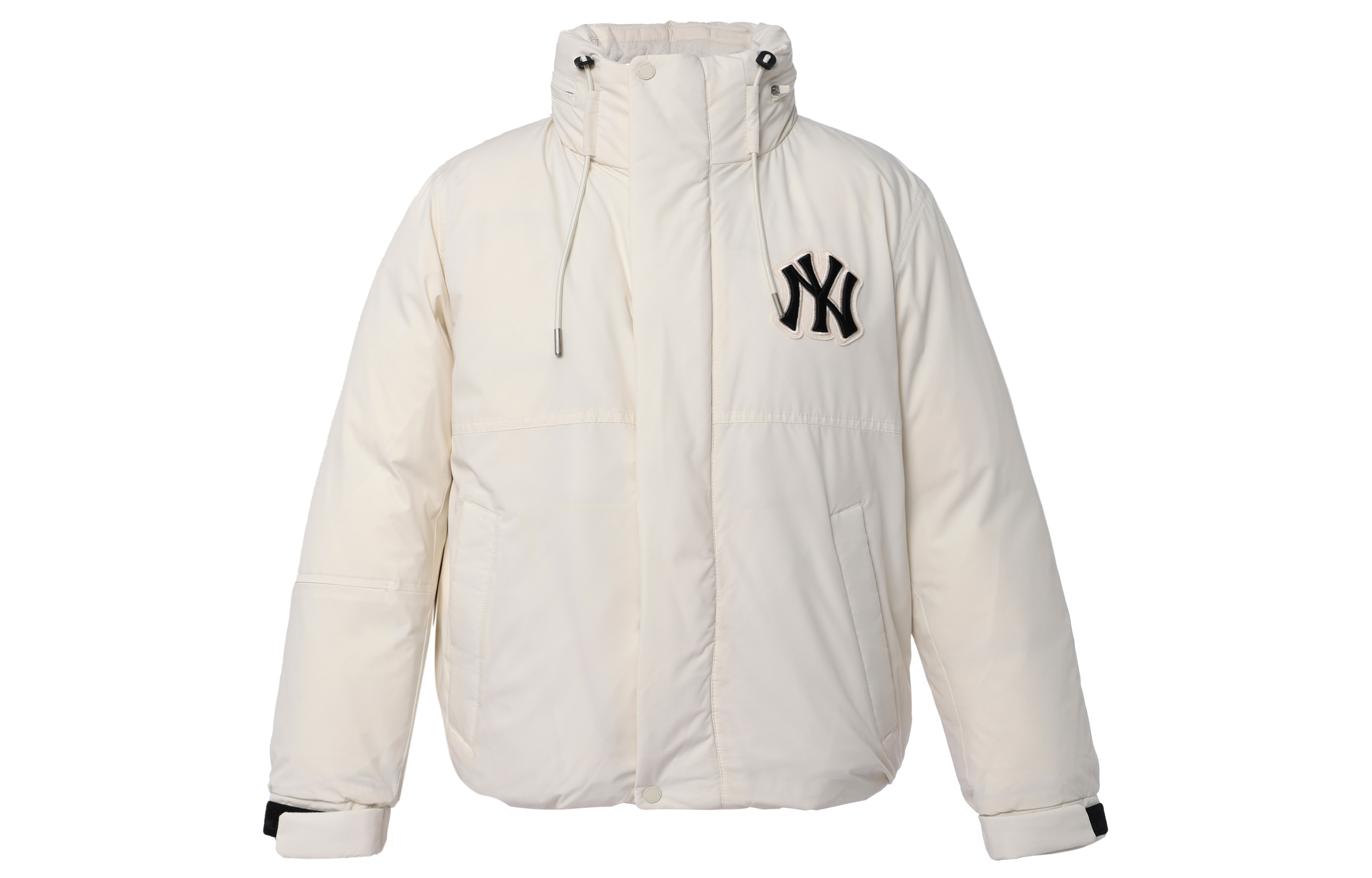 Мужской пуховик MLB FW22 (белый)