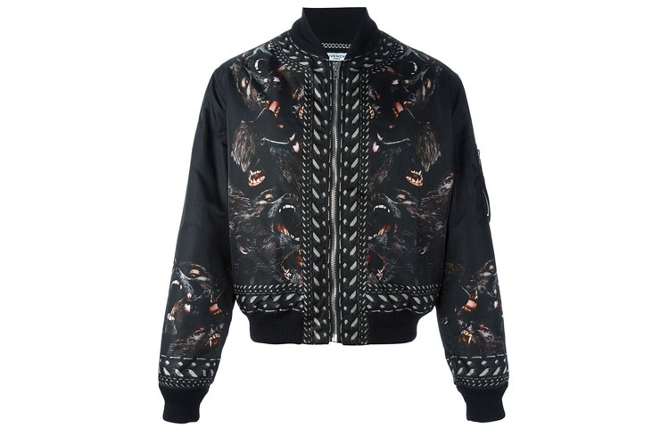 Мужская куртка Givenchy Bomber Jacket (черная)