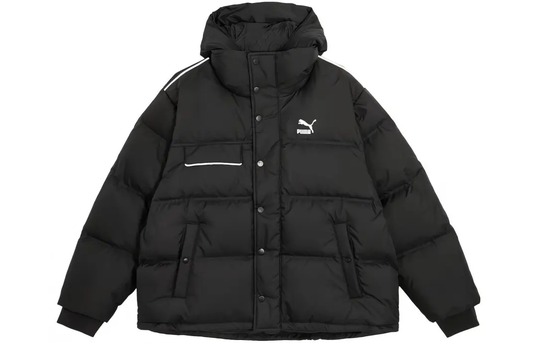 PUMA PUFFER DOWN Jacket Unisex Black