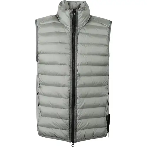 STONE ISLAND High Neck Quilted Gilet