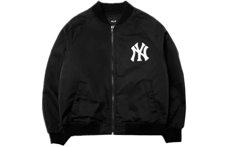 MLB Baseball Jacket Unisex Black