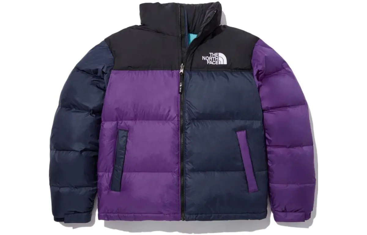 THE NORTH FACE 1996 Down Jacket Winter Unisex Black Purple