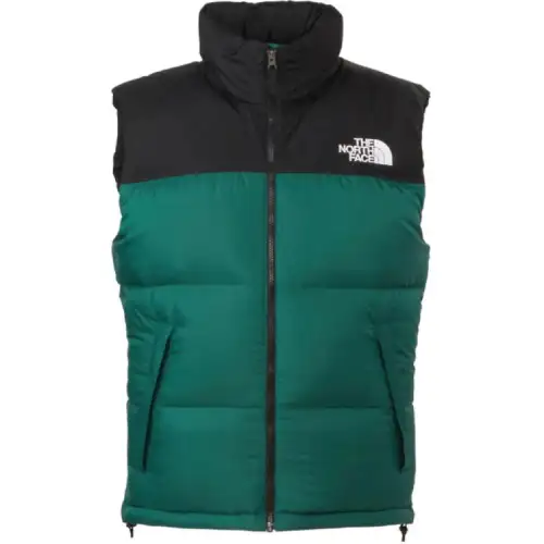 THE NORTH FACE Nuptse FW24 Vest Unisex Green Black