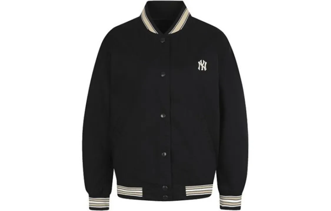 MLB Baseball Jacket Unisex Black