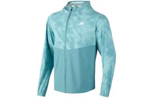 Skechers Sun Protection Clothing Men's Adriatic Blue/030N Hooded Thin