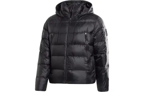 Reebok Down Jackets Men's Black Hooded Moderate Other