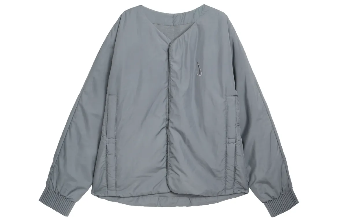 Nike Jackets Men's Gray Crew Neck Moderate Other