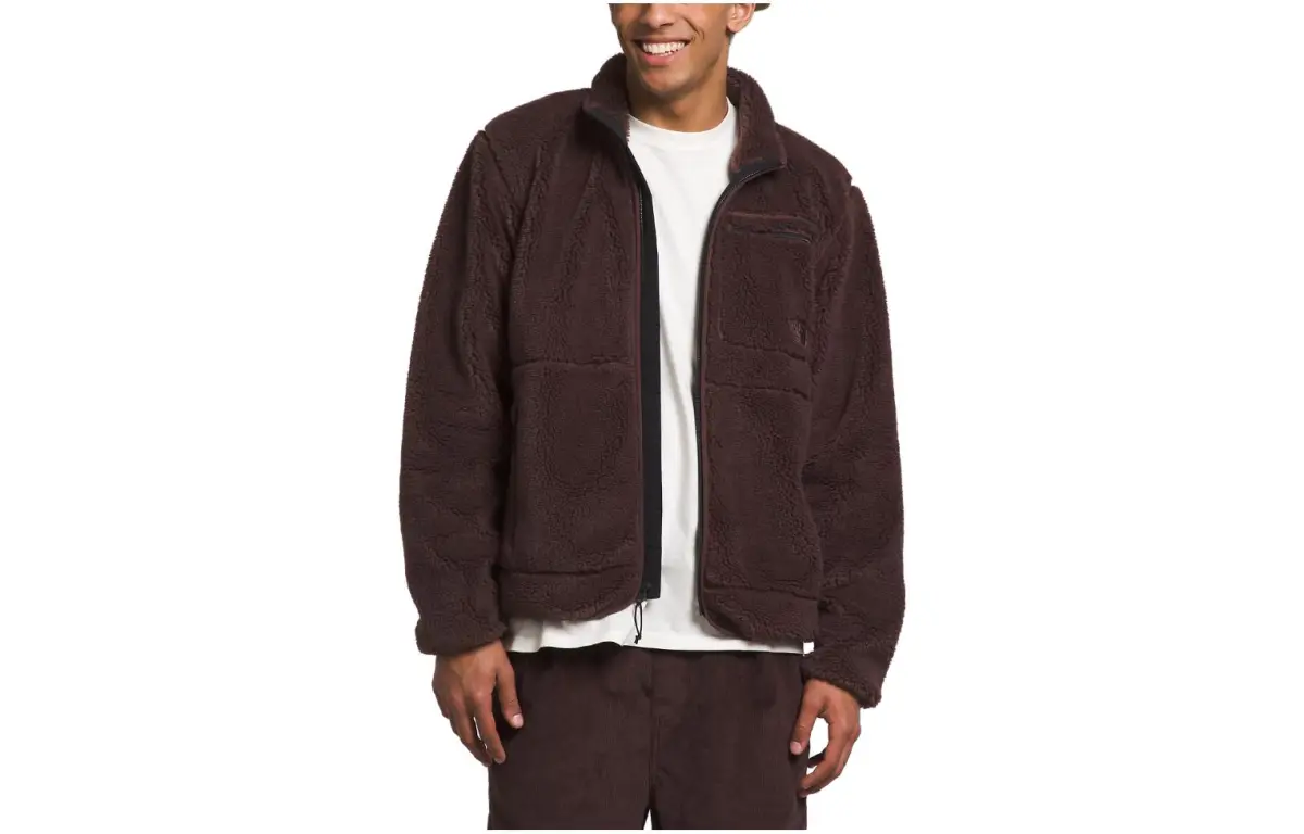 THE NORTH FACE Jackets Men's Coal Brown Stand Collar Moderate Other