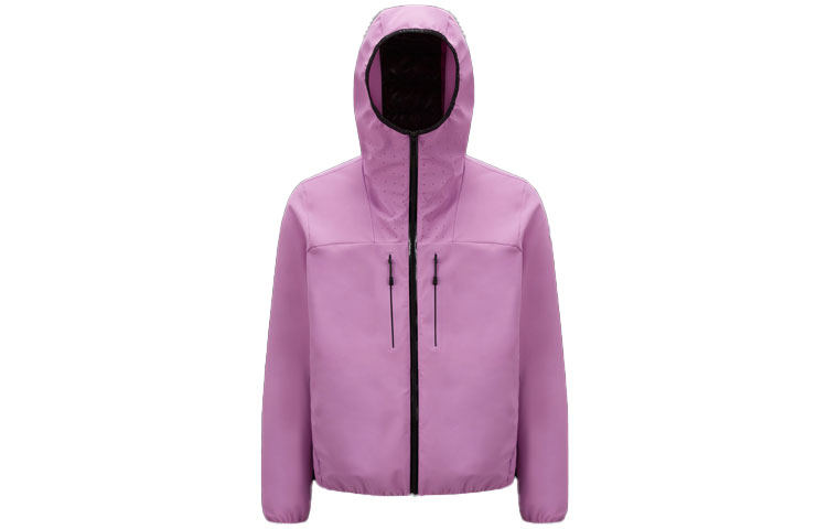 Мужской пуховик Moncler Foreant (фиолетовый)