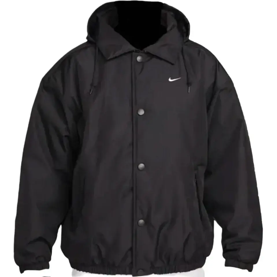 Nike Jackets Men's Black Lapel Moderate Other