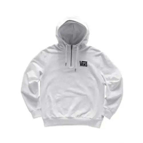 Vans Sweatshirts Unisex White Hooded Moderate Regular