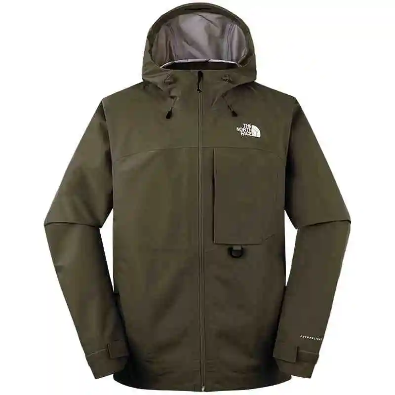 THE NORTH FACE Urban Exploration Windbreaker Jackets Men's Green Hooded Moderate