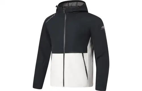 Li Ning Hot Pots Down Collection Down Jacket Men's Black/Ecru