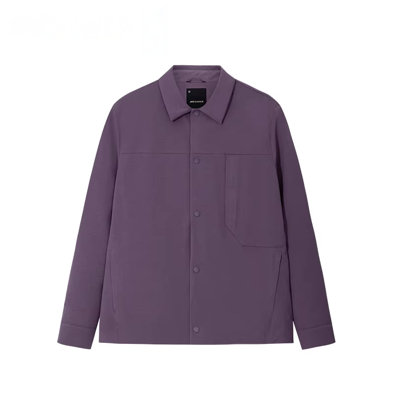 Anta Champion All Weather Collection Sports Lifestyle Collection Down Jacket Men's Star Shift Purple