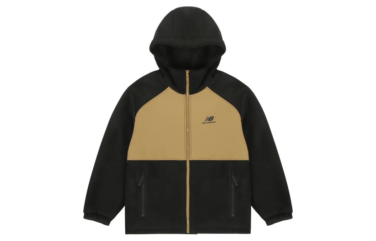 New Balance Jacket Spring Fall Winter Unisex Black Couple's
