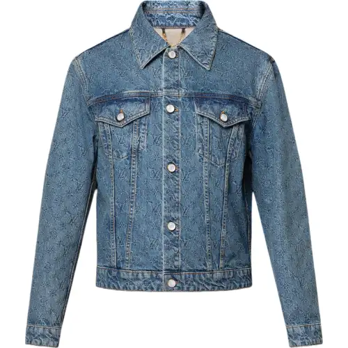 LOUIS VUITTON Monogram Jacquard Denim Jacket