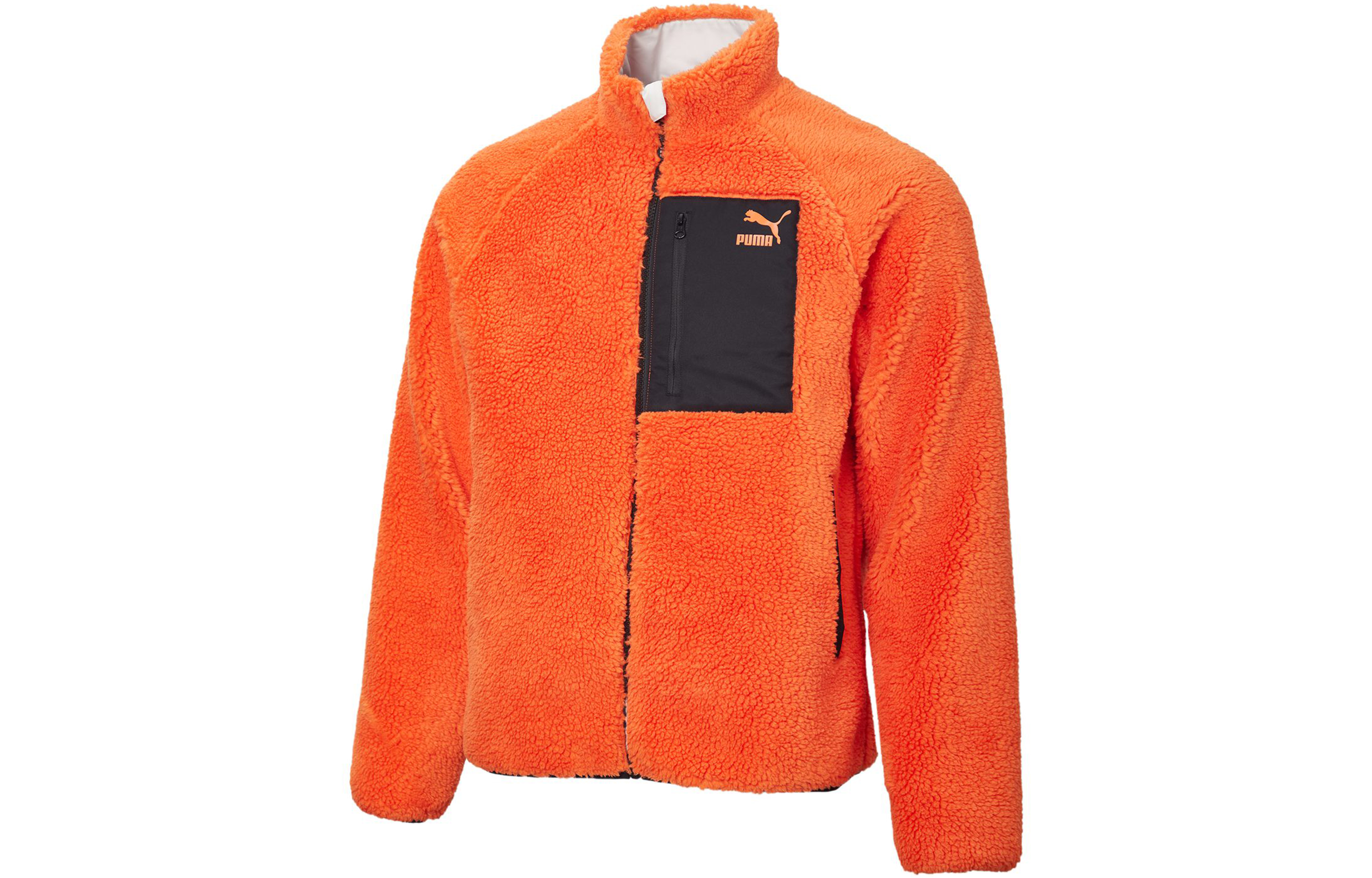 Мужская куртка PUMA Double-Sided Fleece Jacket (разноцветная)
