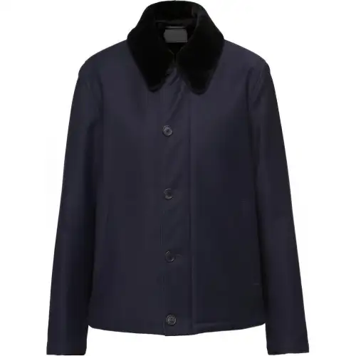 PRADA Long Sleeved Blouson Jacket