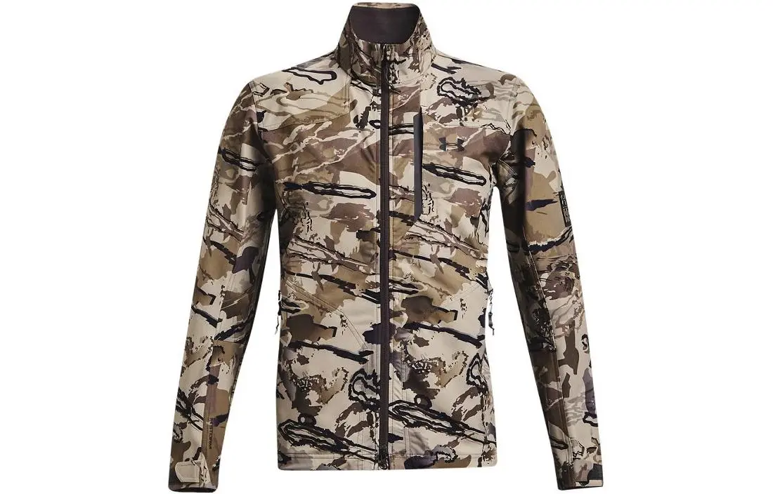 Under Armour camouflage grit zip-up jacket
