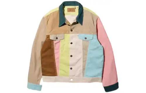 Levis Jackets Men's Multicolor Lapel Moderate Other