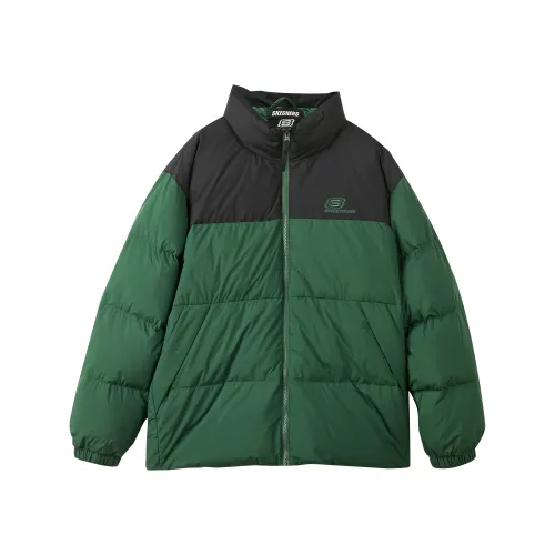 Skechers Down Jacket Unisex Pine Green