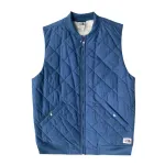THE NORTH FACE Vests Men's Blue Stand Collar Moderate Other