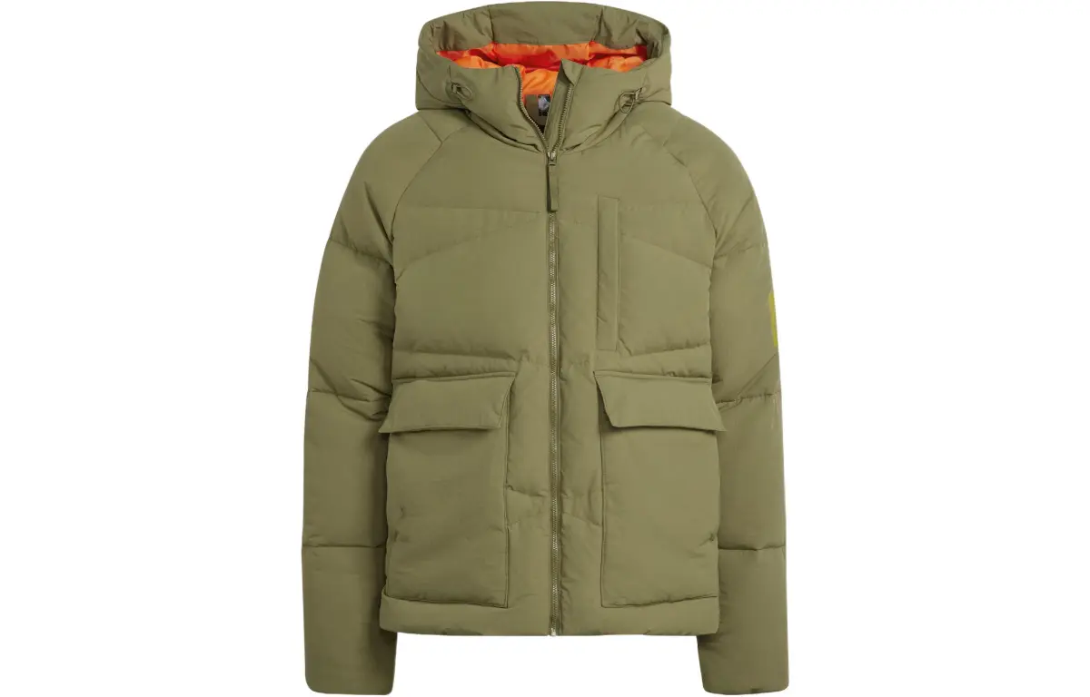 Adidas BAFFLE DOWN Jacket Men's Green