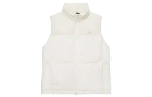 New Balance Lifestyle Casual Collection FW24 Goose Down Vest Unisex White