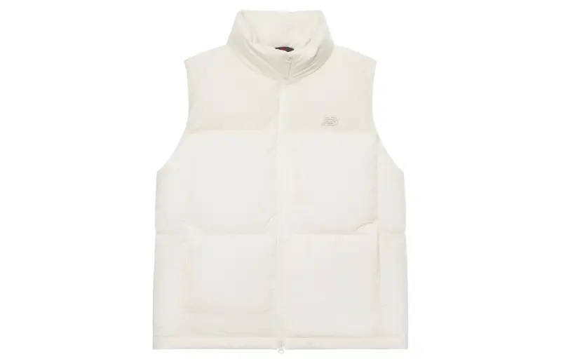 New Balance Lifestyle Casual Collection FW24 Goose Down Vest Unisex White