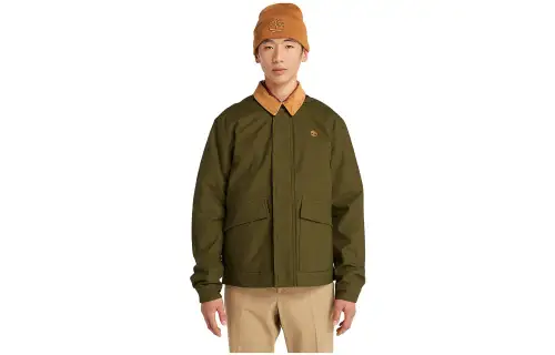Timberland Jackets Men's Green Lapel Moderate Other