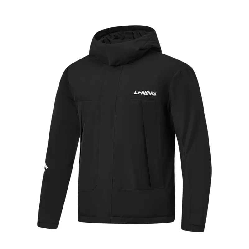 Li Ning Hot Pots Down Collection Down Jacket Men's Black