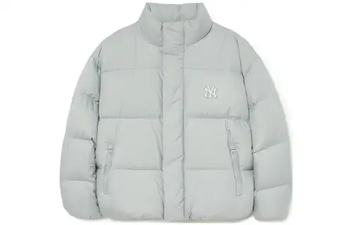 MLB Down Jackets Unisex Blue Stand Collar Moderate Other